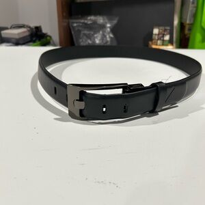 Callaway Men's Black Leather Belt